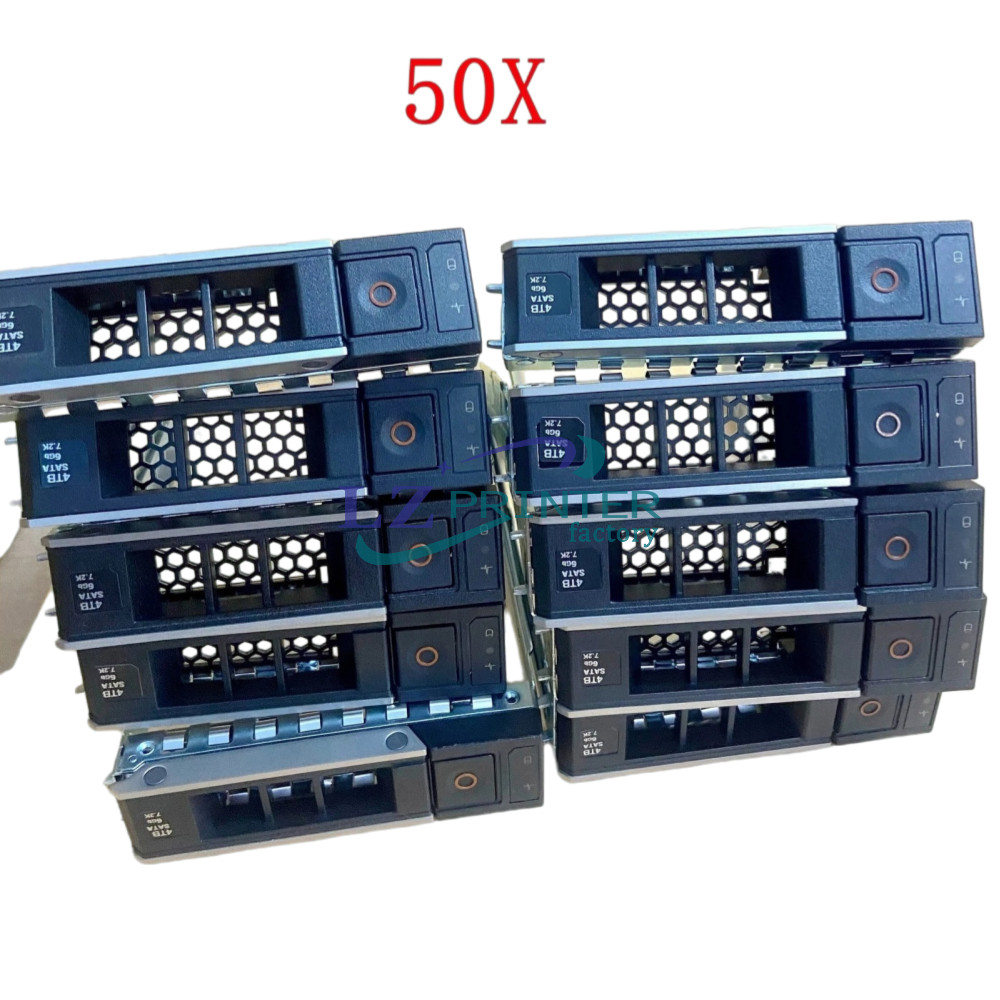 50PCS SAS SATA HDD 3.5 Caddy Tray WH5D2 Y796F X7K8W G14 For Dell R740 R740xd
