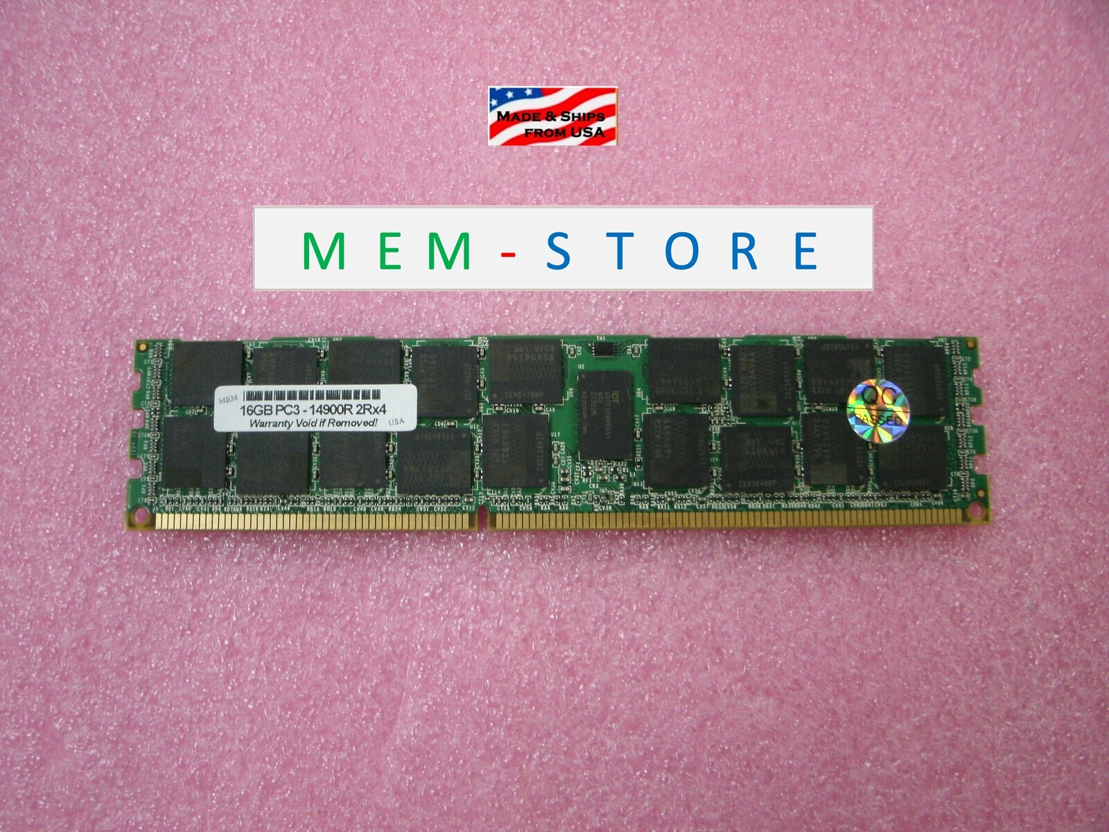 00D5048 16GB PC3-14900 DDR3 1866MHz RDIMM Memory IBM x3500 M4 7383 x3550 M4 7914