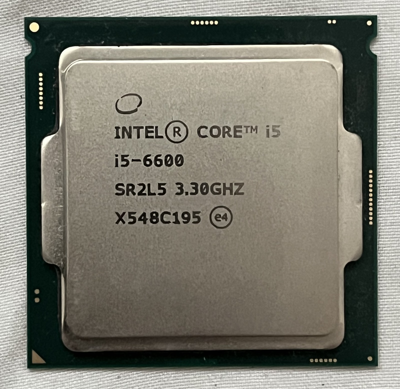 Intel Core i5-6600 SR2L5 Quad Core 3.30GHz Processor CPU ~ 