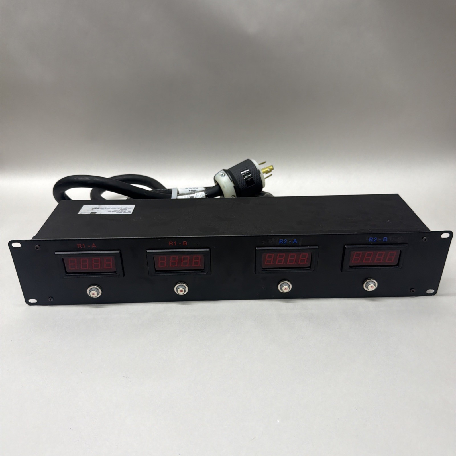 Aphel Precision Quad Metered 30A 240V Rackmount Power Distro ~ APC AP7922