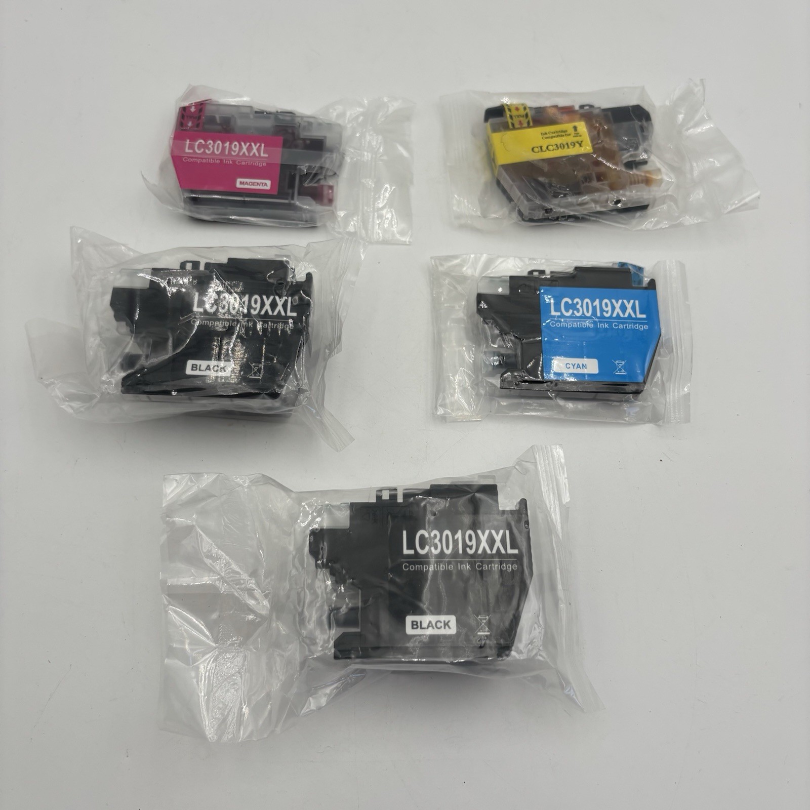 LC3019XXL Compatible Ink Cartridges 5PK 2 Black C M Y Brother MFC-J6930DW