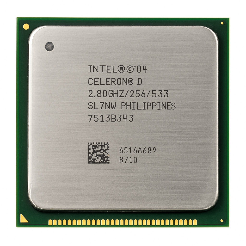Intel Celeron D 2.80GHz Socket 478 - Old CPU for Retro Gaming PC or Upgrades