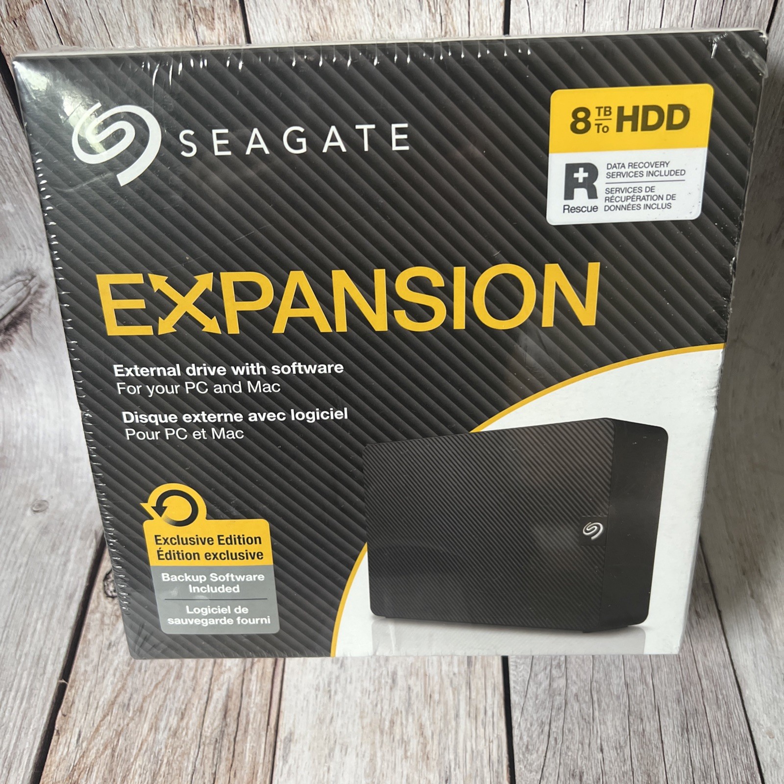 Seagate Expansion External 8TB HDD - NEW SEALED