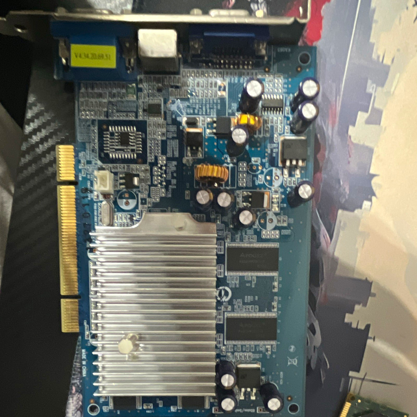 PNY Geforce FX5200 256MB PCI Graphics Card MESSAGE BEFORE BUYING