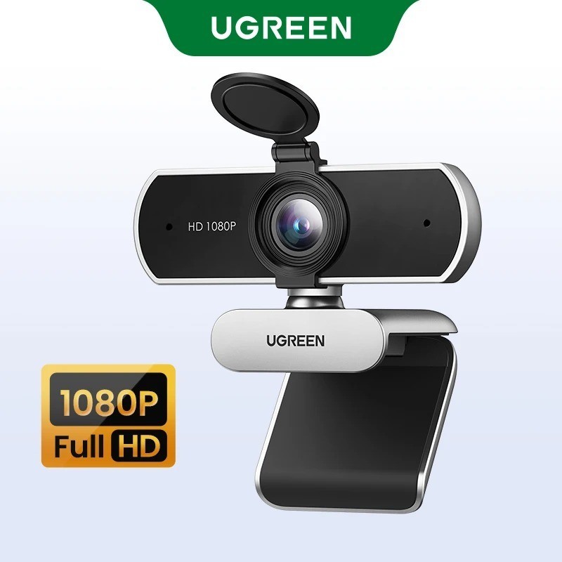 UGREEN 4K Webcam 8MP USB Web Camera with Autofocus & Dual Mics for PC