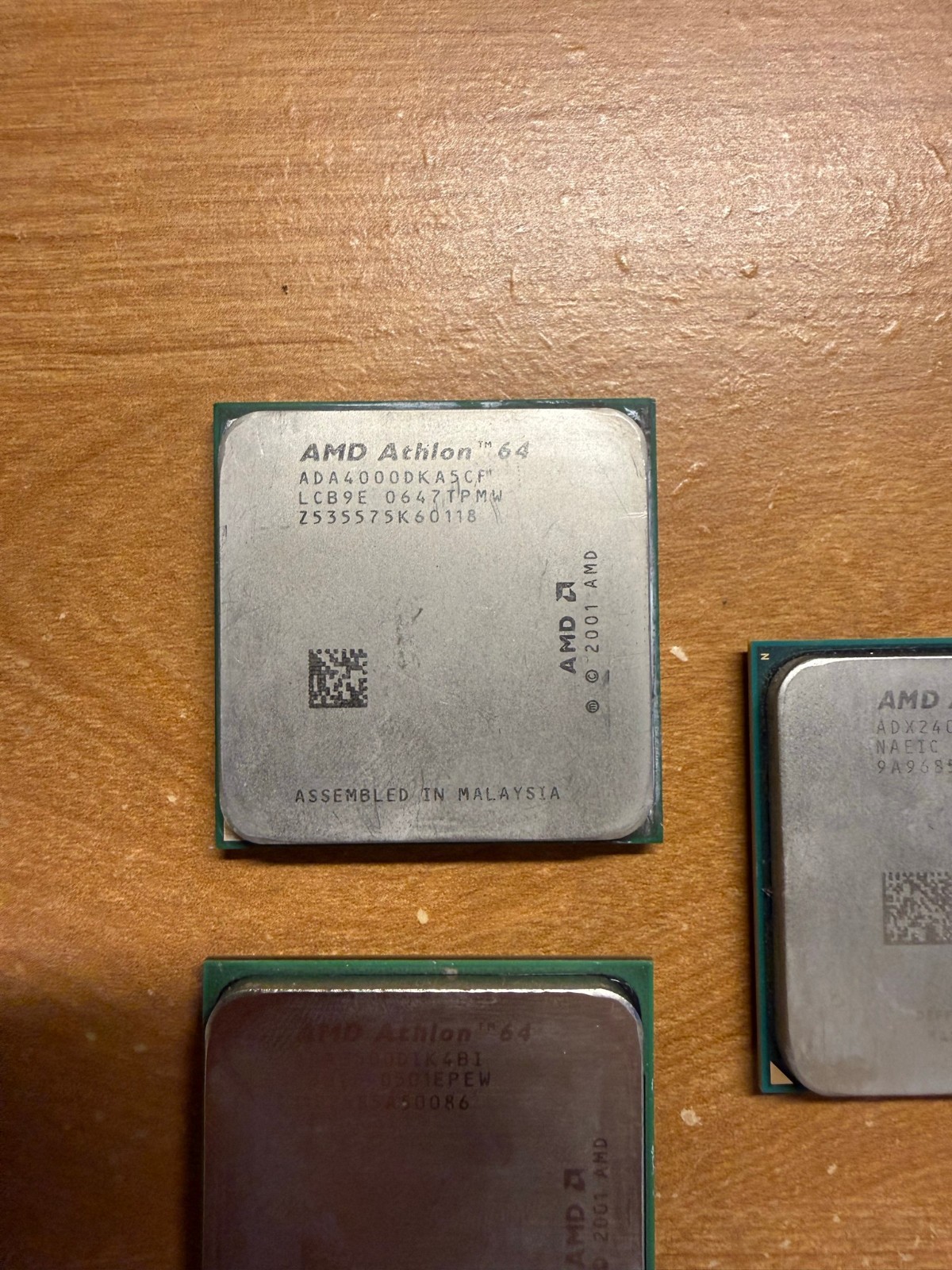 AMD CPU Lot Athlon 64 4000+ 3500+ Socket 939 Athlon II X2 240 – Untested