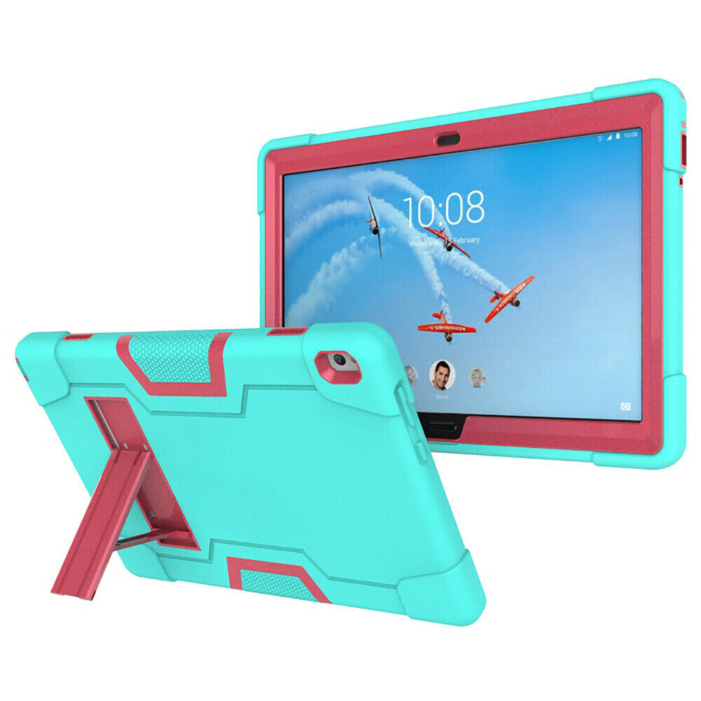 Lenovo Tab P10 10.1 Shockproof Rugged Case with Kickstand + Screen Protector