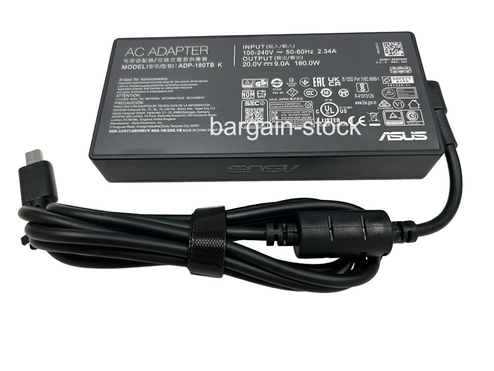 Original 180W AC Adapter Charger Asus ROG Zephyrus G14 2024GA403 ADP-180TB K