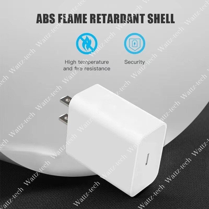10X Lot For iPhone 14 13 12 11 Pro XR 20W PD Fast Charger USB-C Power Adapter US
