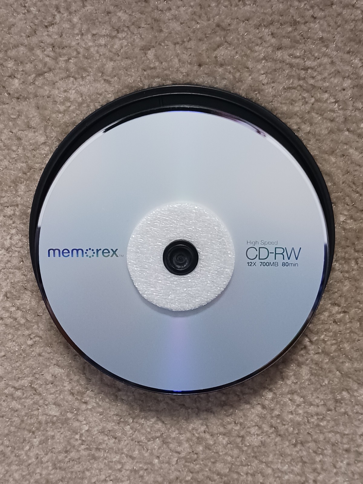 OPEN BOX MEMOREX 24 Pack CD-RW Rewritable 12x High-Speed 700MB 80 Minute