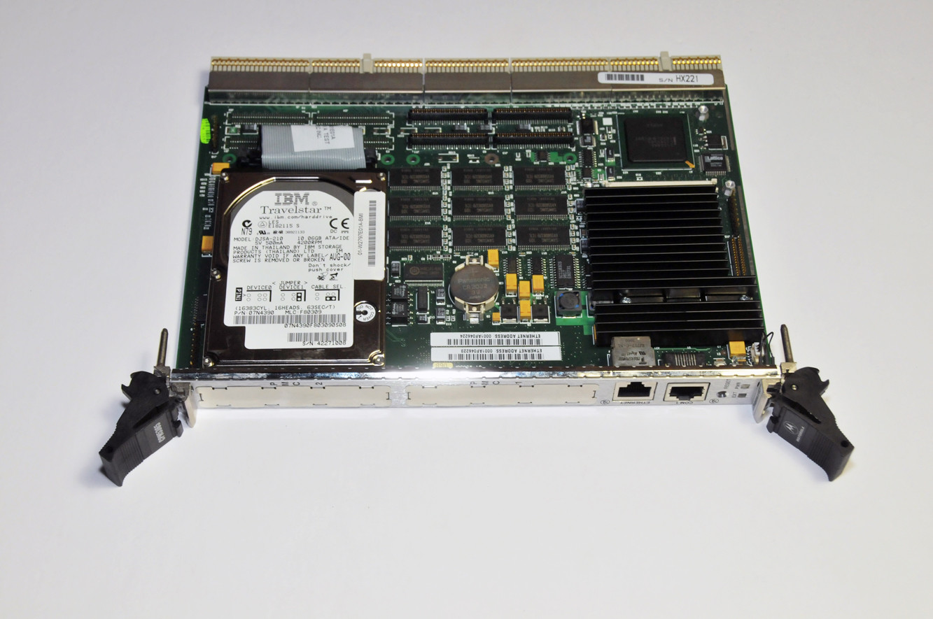 Motorola CPN5365 cPCI CPU Board with 10gb Hard Drive    01-W3658F-06B