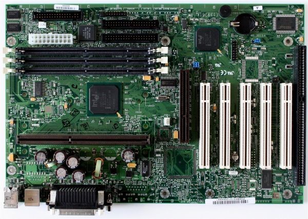 Motherboard, intel ws440bx (warm springs), gateway p/n 4000585, no audio