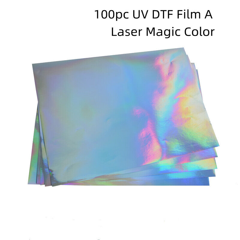 100 sheets A3 UV DTF Film A ( Only Film A ) Laser Magic Color for UV DTF Printer
