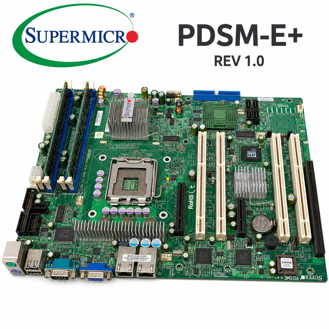 Supermicro PDSME+ LGA775 Xeon DDR2 ECC PCI-X SATA RAID ATX Server