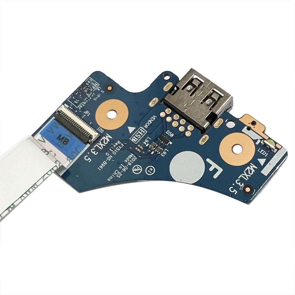 For Lenovo Legion Y530-15ICH-1060 USB Power Button Board Flex 5C50S91760 NS-B961