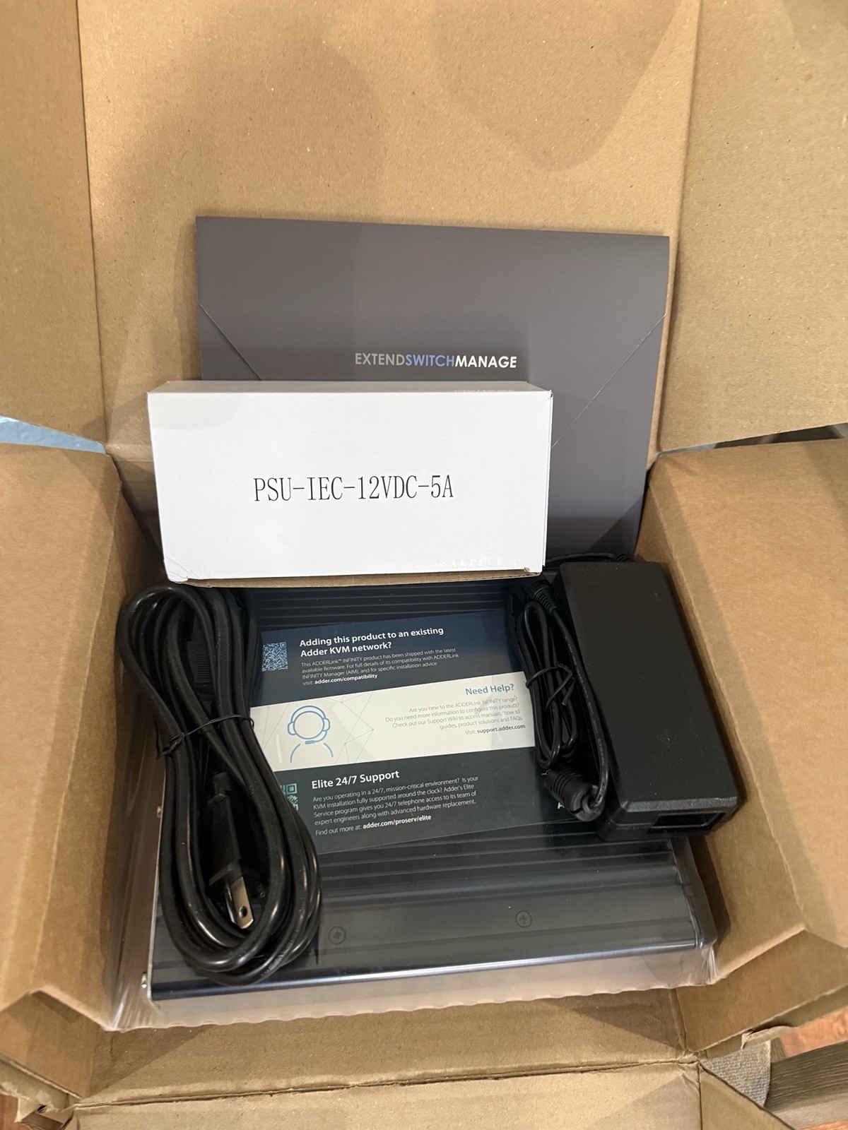 AdderLink Infinity Dual Head 4K 10GbE Receiver ALIF4001R-US