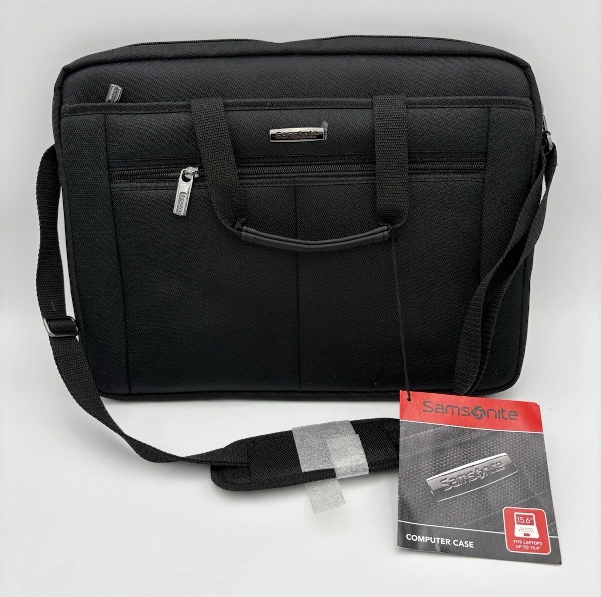 Samsonite Laptop Computer Travel Case Black Bag 16x12x2 BRAND NEW 44076-1041
