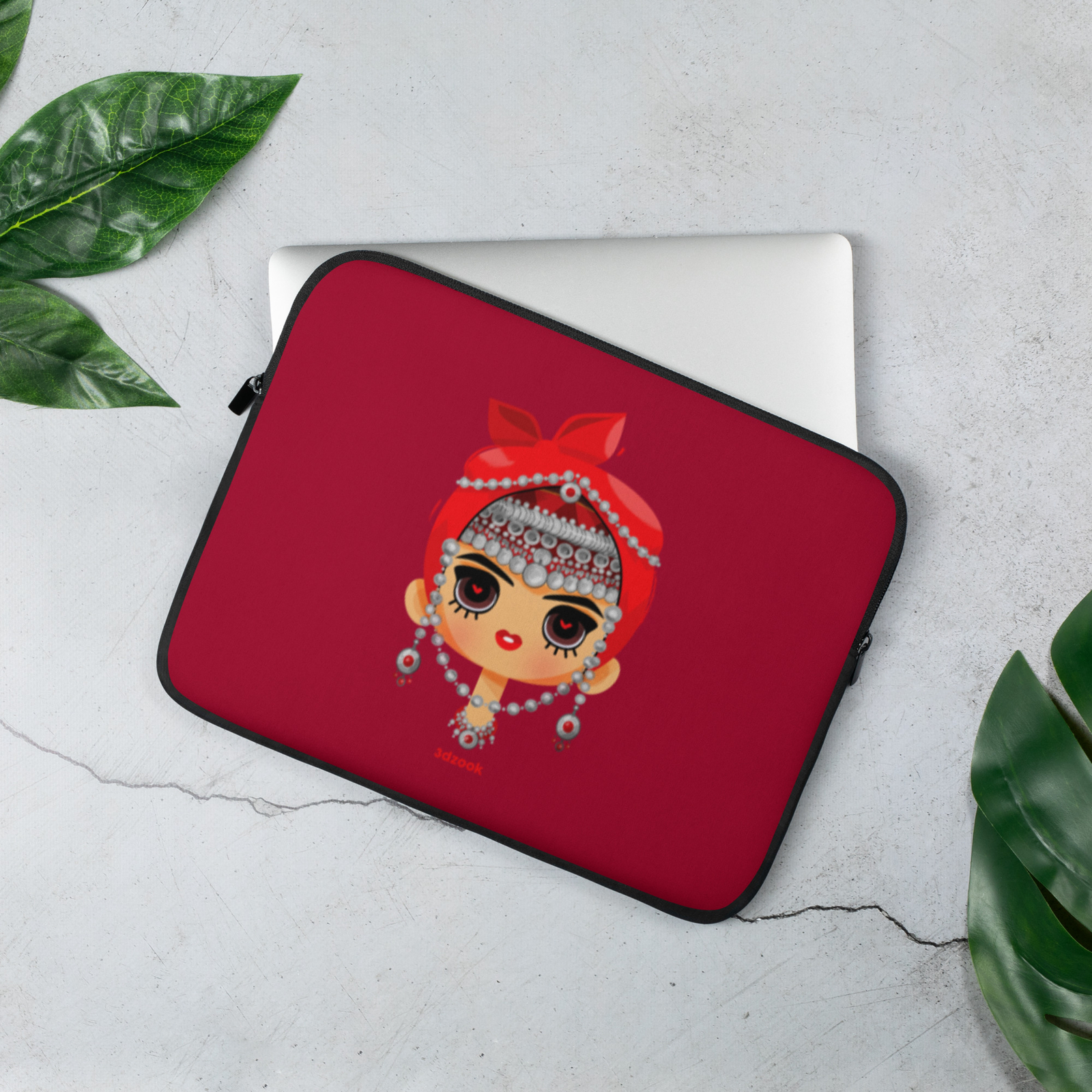 Laptop / Computer Sleeve / Case/ Laptop Cover / Cute Girl Frida