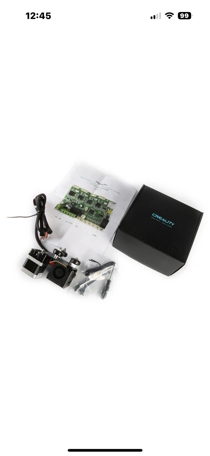 Creality Ender 3 Direct Drive Extruder-- Upgraded 42-40 Stepper Motor Hotend Kit