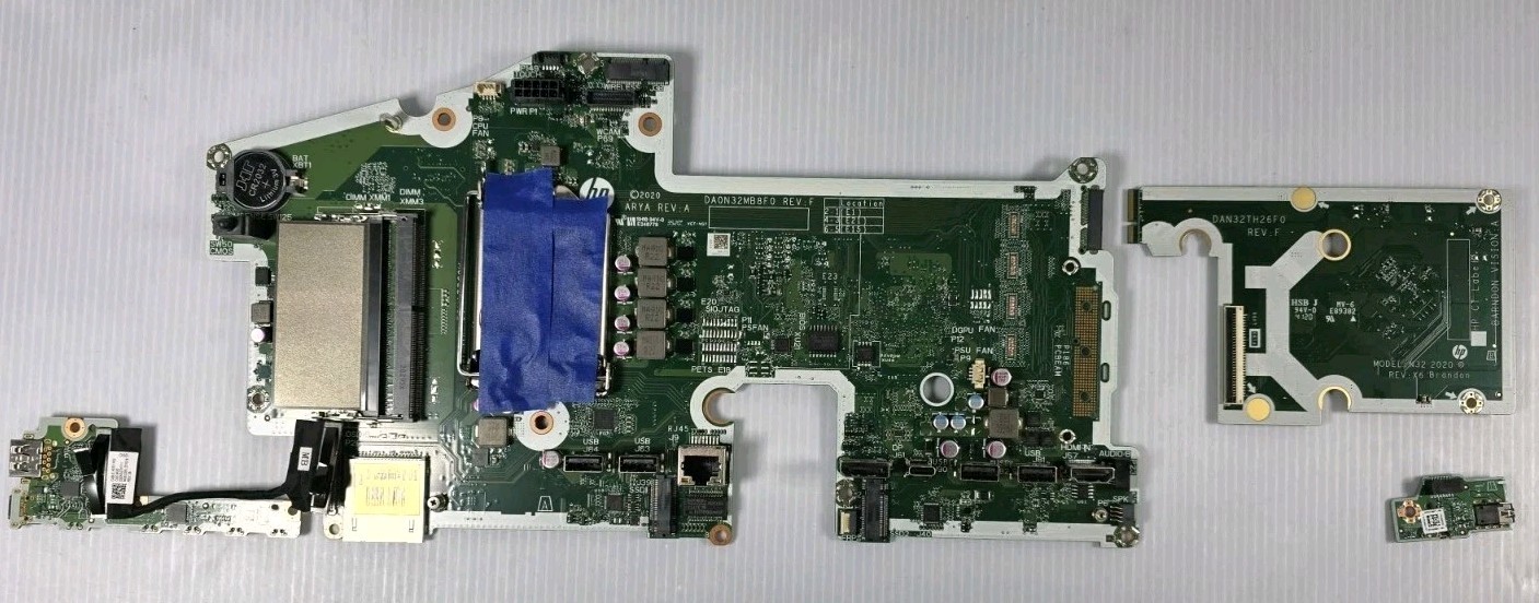  HP EliteOne 800 G6 24' All-in-One Motherboard DA0N32MB8F0 AIO - DAN32TH26F0