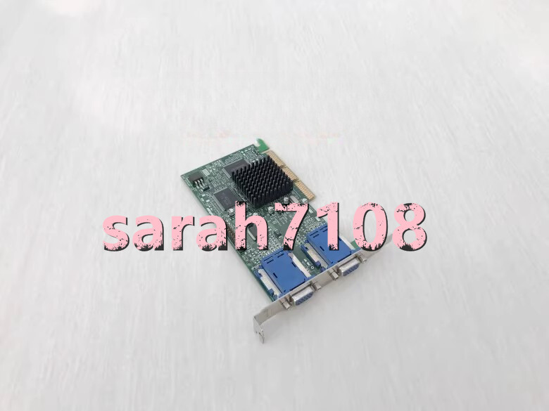 1PC USED MATROX graphics card G45FMDHA32DB 971-0302 REV:A Fast By FedEx or DHL