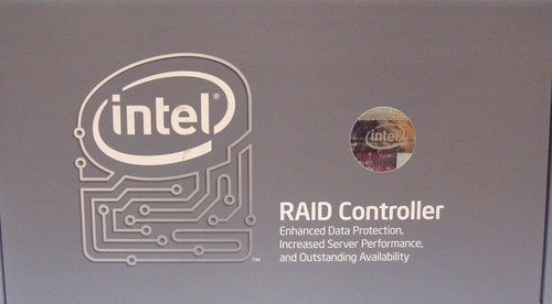 Intel SRCSASJV RAID Controller Low-Profile, SAS/SATA. New Retail Box
