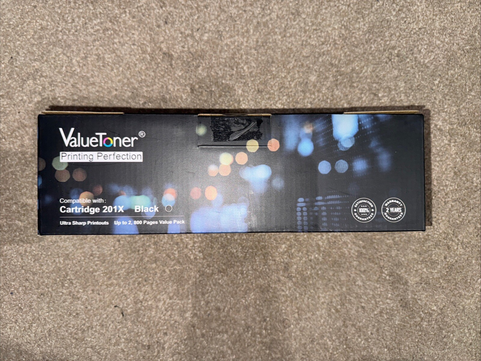 ValueToner Premium Ink Cartridge - Printing Perfection - New Black