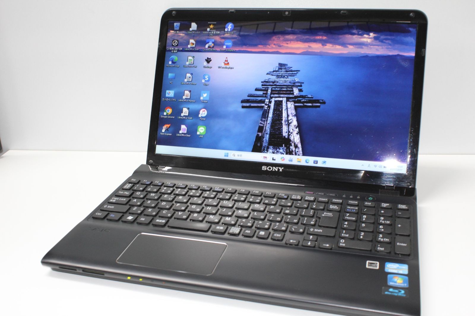 Sony Vaio SVE151B11N Core i5-2450M  RAM 8GB SSD 256GB Win11 Home