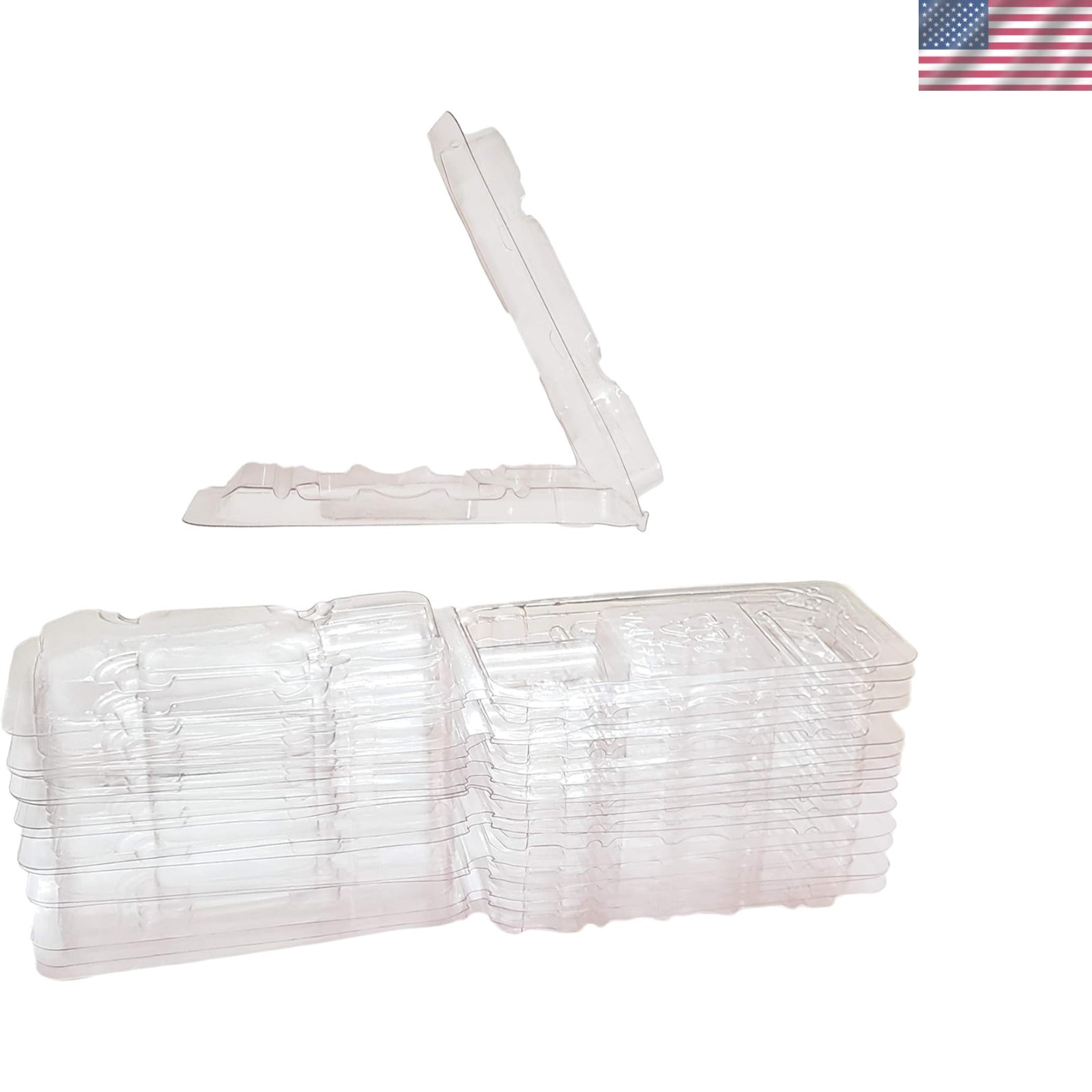 15PCS Computer CPU Case Tray Packaging Clamshell for AMD 938 940 AM1 AM2 AM3 ...