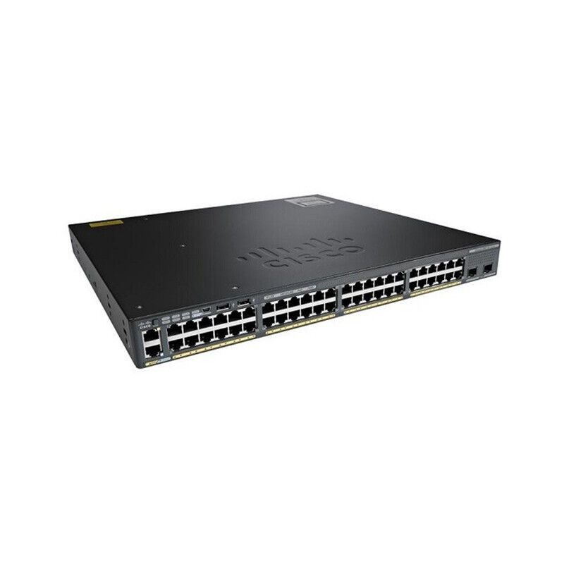 Cisco WS-C2960X-48FPS-L Catalyst 2960-X 48 Ports PoE Switch 1 Year Warranty