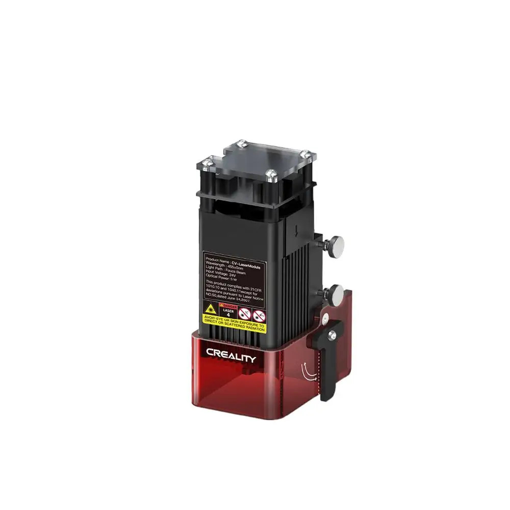 For Creality 3D Laser Head 24V 1.6W/5W High Power Engraving Ender-3 S1/S1 Pro
