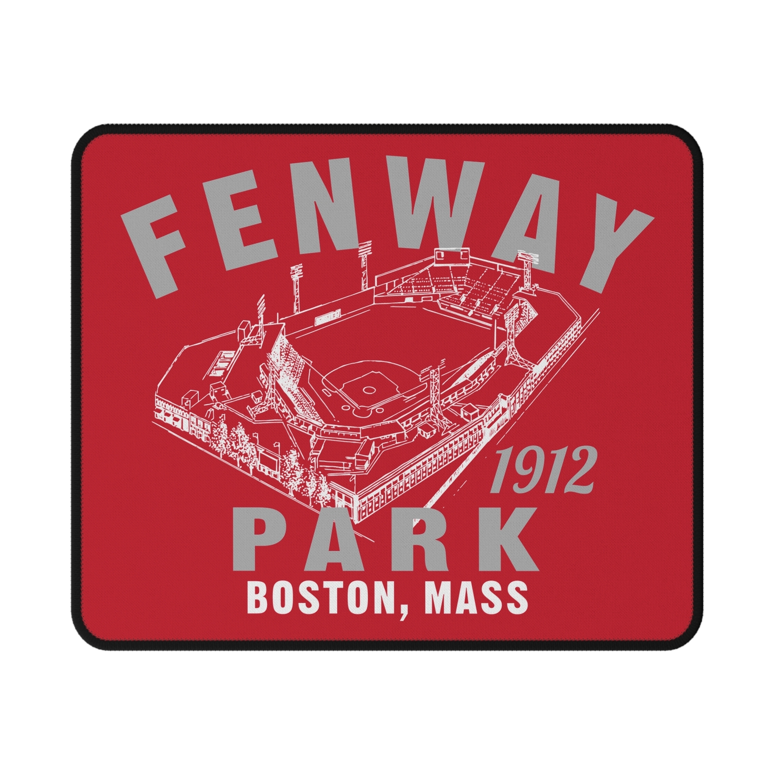 Fenway Park 1912 Rubber Base Mouse Pad - Boston Red Sox Baseball