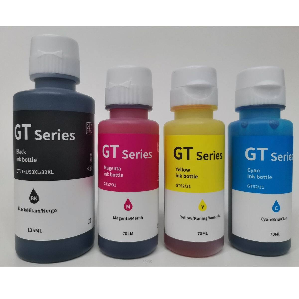Ink Bottle Set For HP GT51XL GT52 GT5820 GT5810 Smart Tank 531 538 617 618