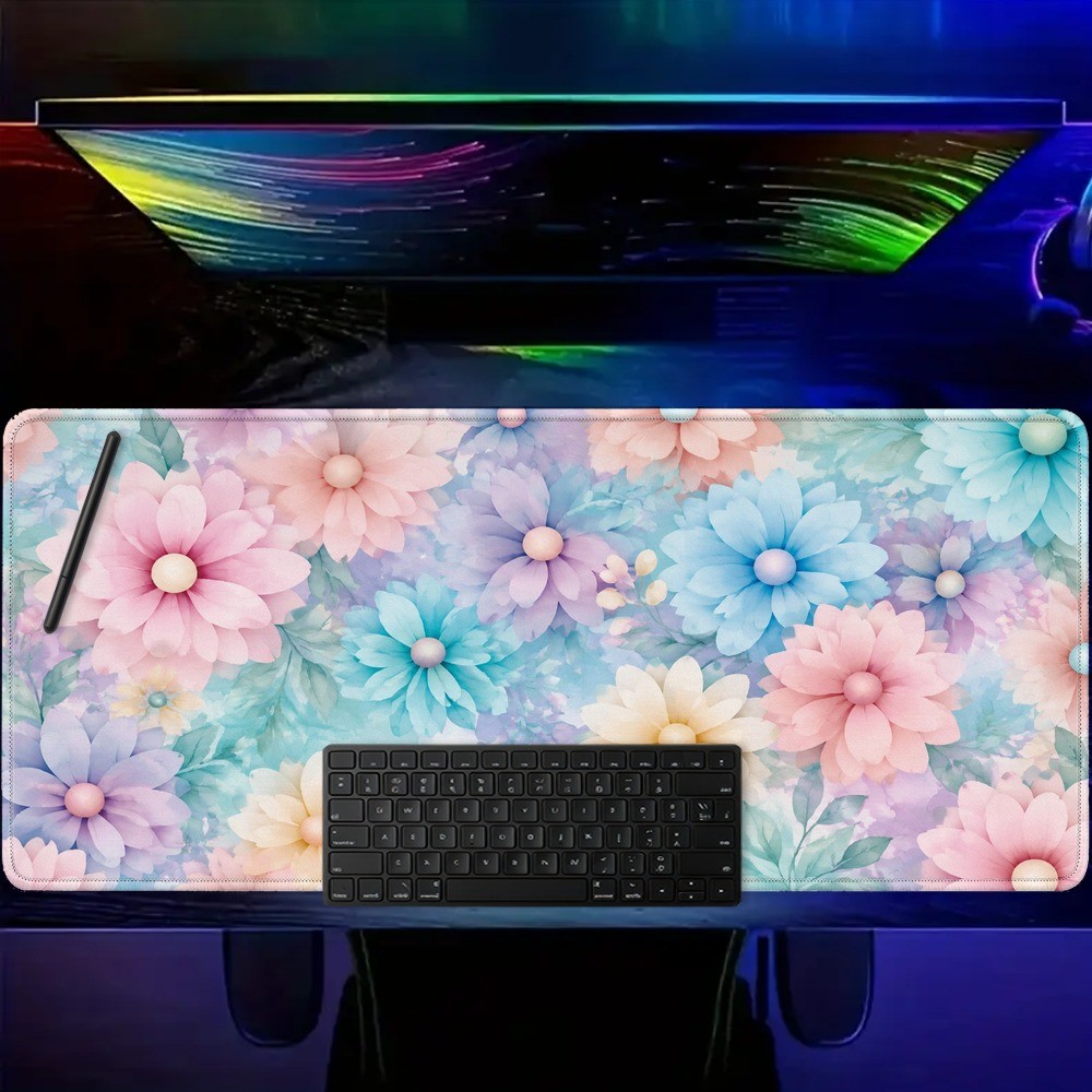 [ Class] 2D Flat Super Big Large Gaming Mouse Pad, Desktop Decoration Desk Pad
