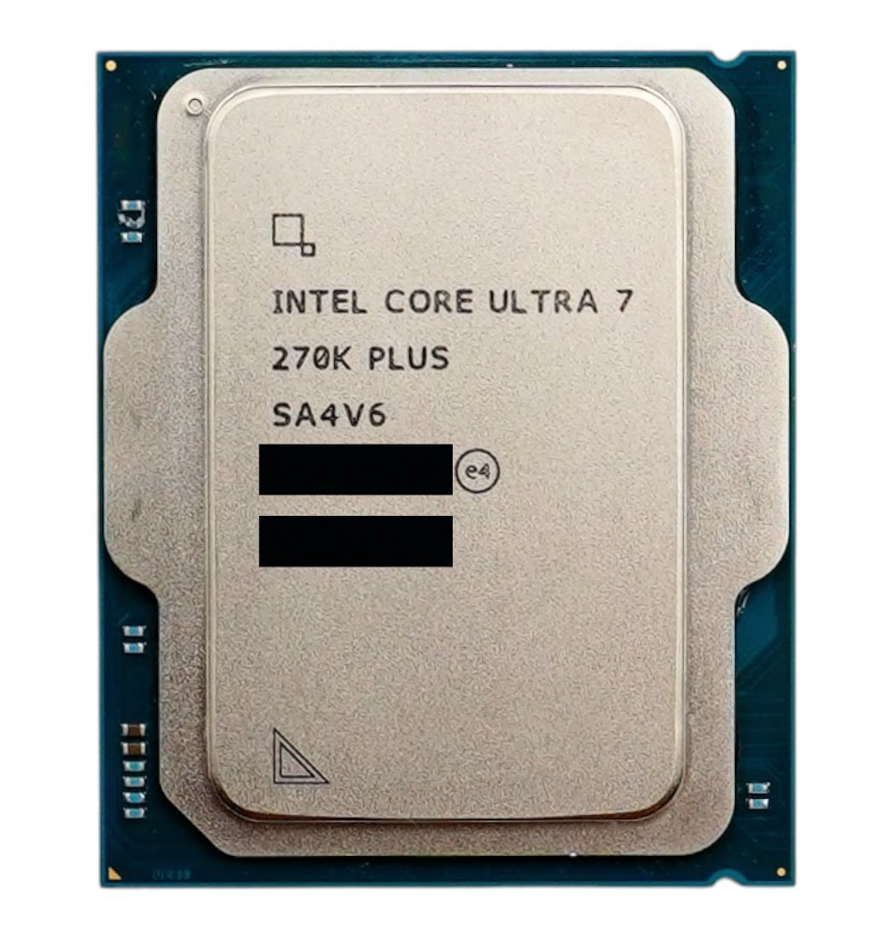 Intel Core Ultra 7 270K Plus, 24 Core (8P + 16E) 125W Desktop Processor CPU iGPU