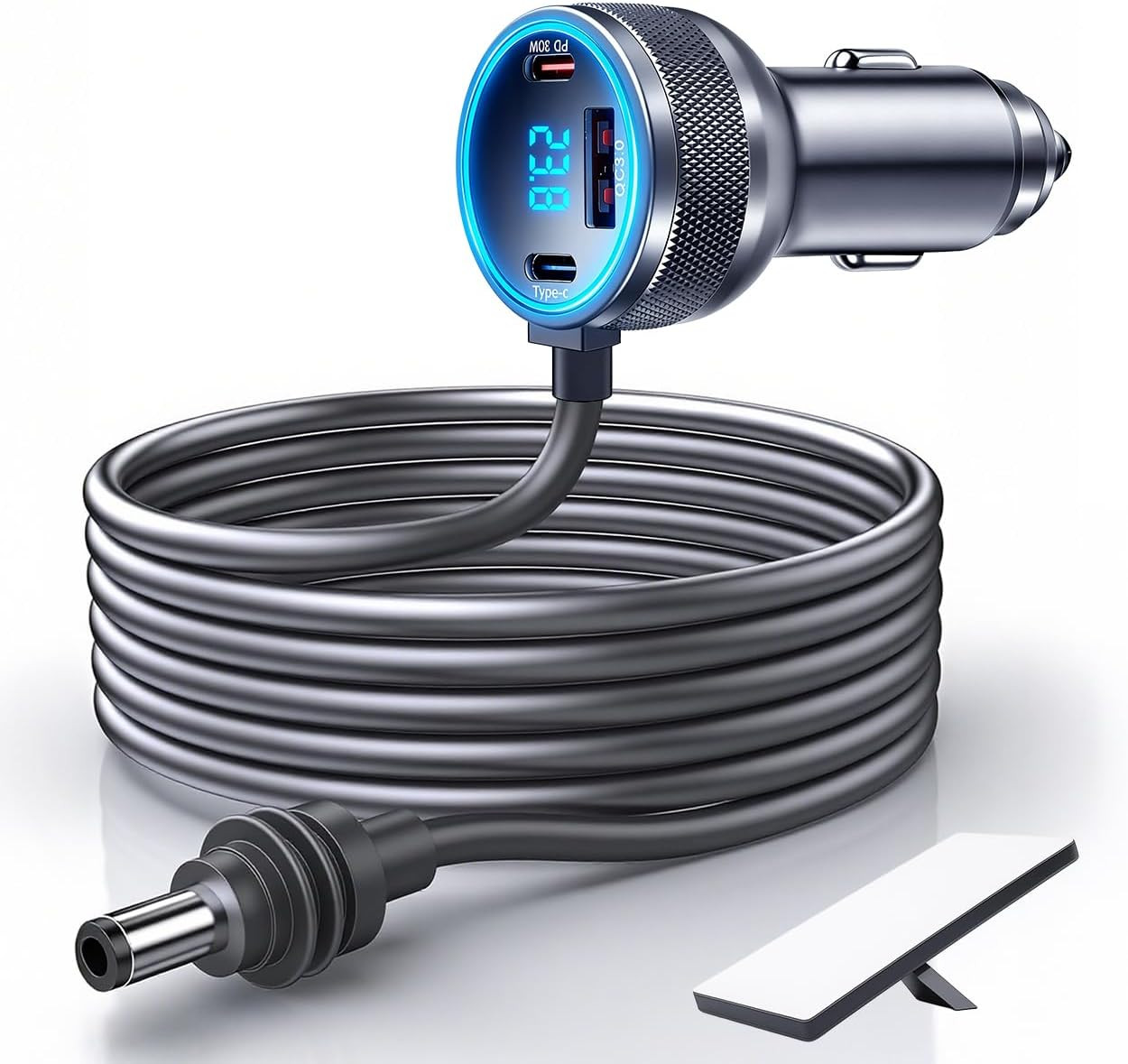Starlink Mini Car Adapter, 10FT Starlink Mini Power Cable, 12V-24V