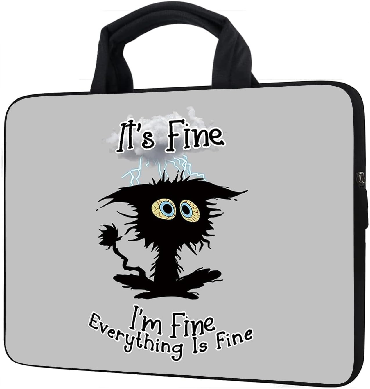 15 Inch Laptop Sleeve Carrying Bag Neoprene Sleeve Tote Tablet Cover Notebook