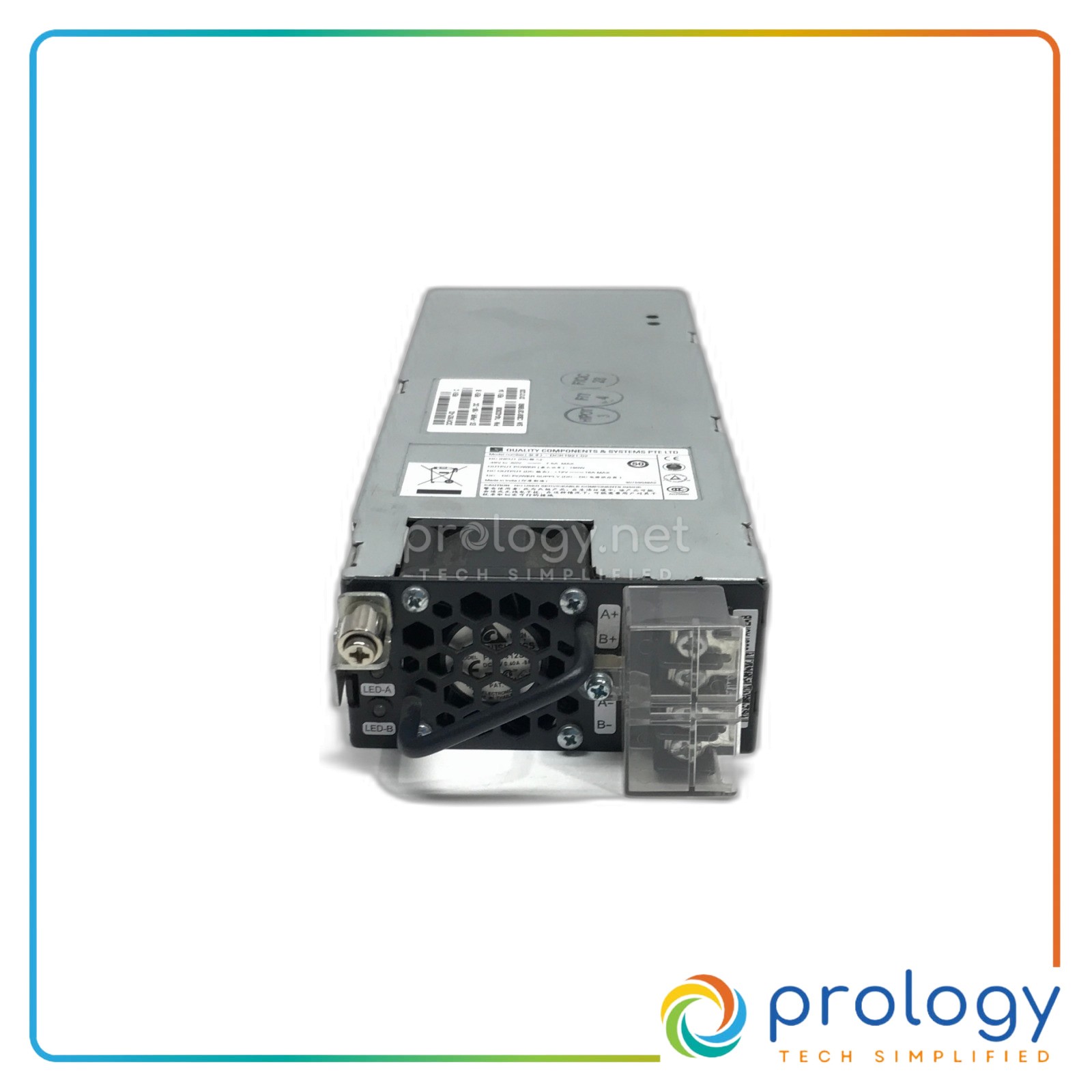 Juniper EX-PWR-190-DC 190W DC Power Supply For EX4200 EX3200 Series