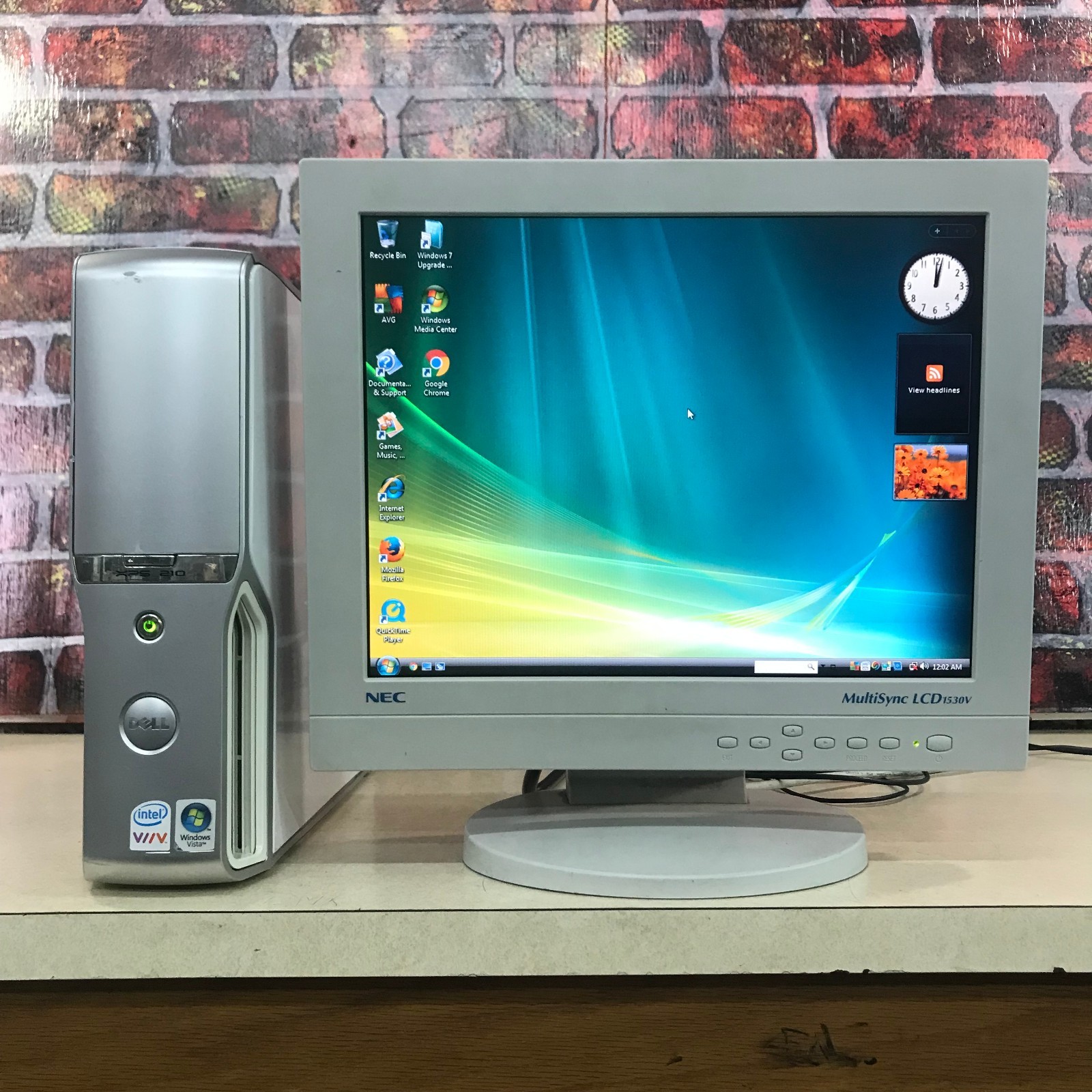 Dell Dimension XPS 201 SFF PC Retro Gaming Core 2 2.40GHz 2GB RAM Windows Vista