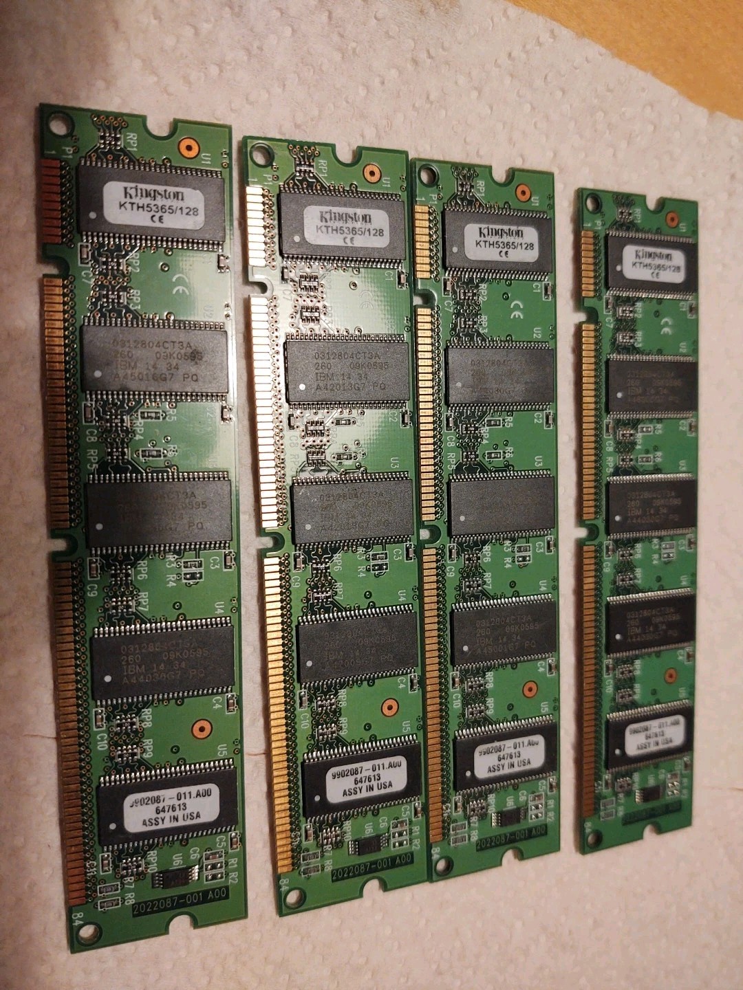 Lot Of 4 Kingston Kth5365/128ce