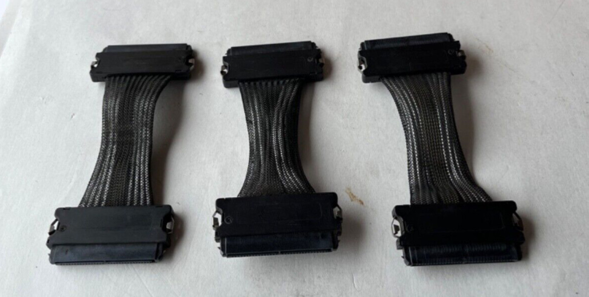 SUN/ORACLE 422739300001 Ultra 25/45 Disk Backplane SAS/SATA Data Cable Lot of 3