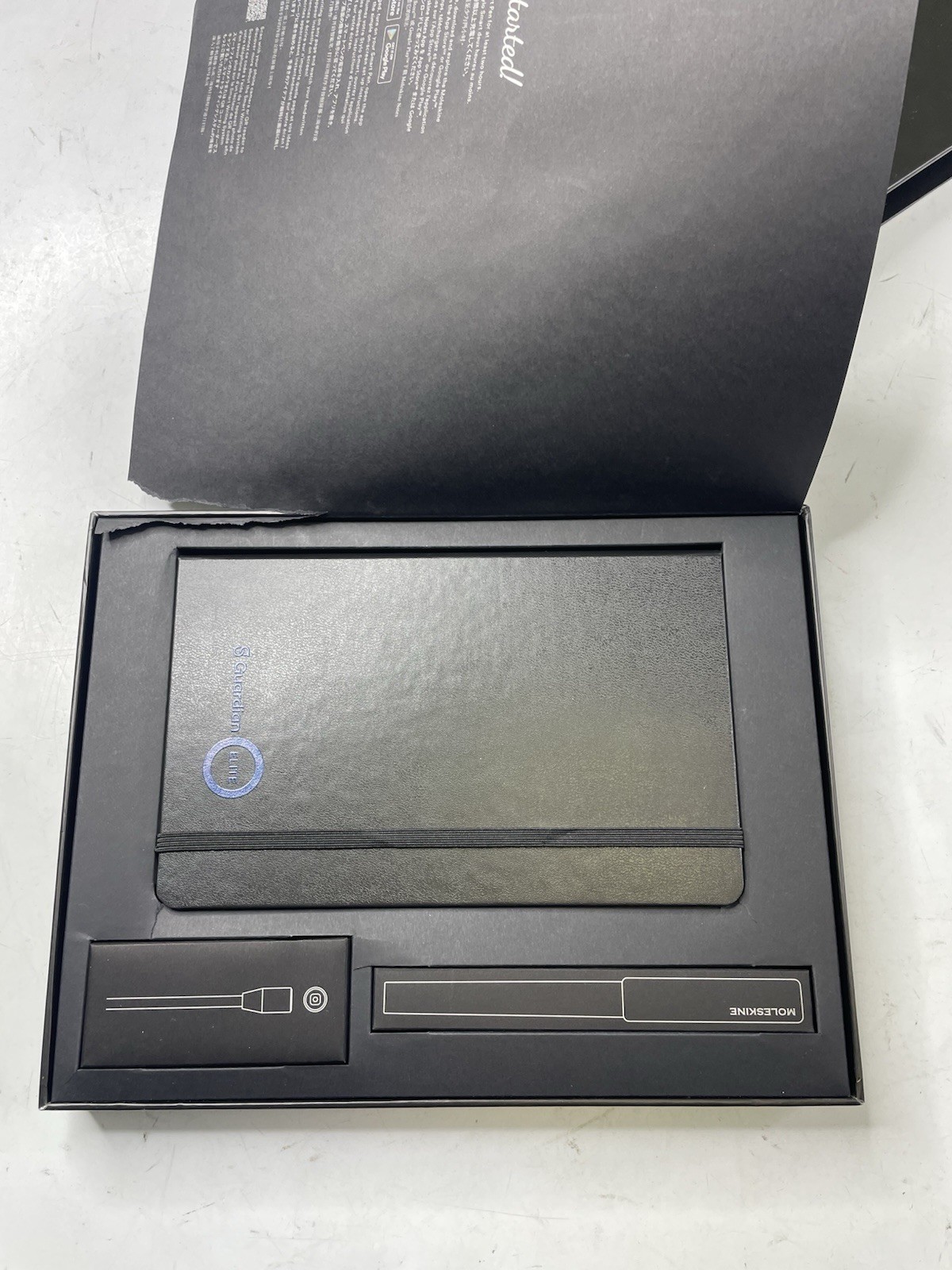 Moleskine Smart Writing Set Digitally Connected Notebook New Never Used
