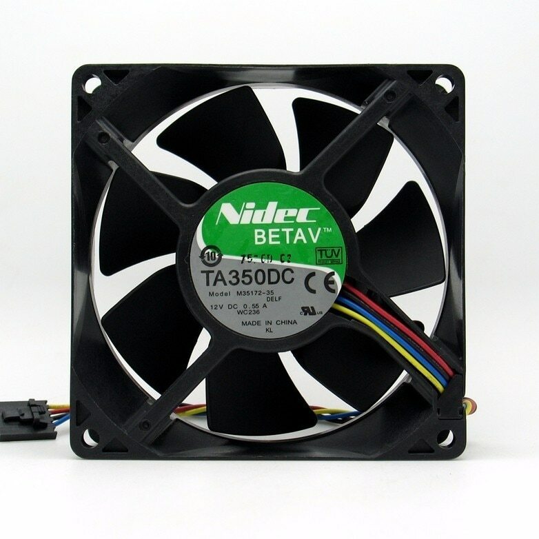 NIDEC M35172-35 9032 9CM DC12V 0.55A  DELL server chassis radiator cooling fan