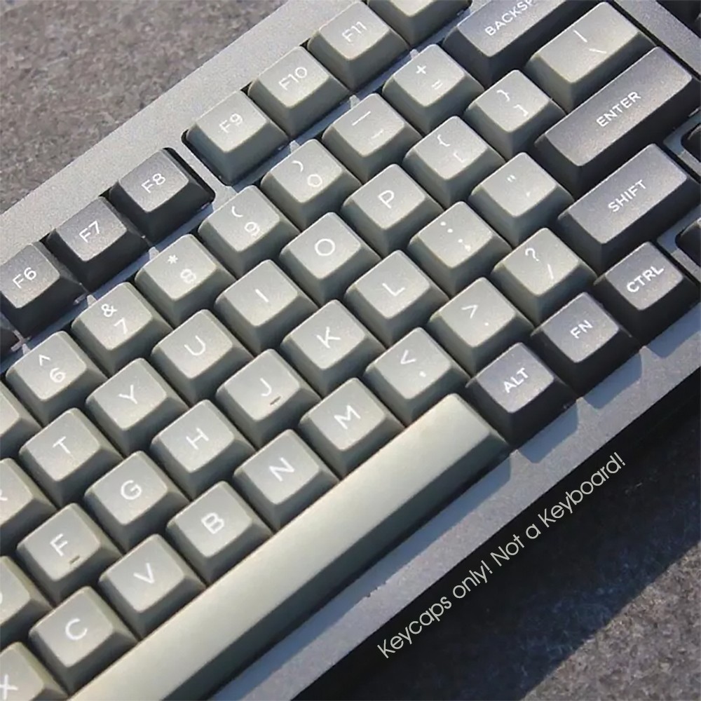 Dolch DSA Profile Keycaps PBT 130Keys Set For Cherry MX Mechanical keyboards