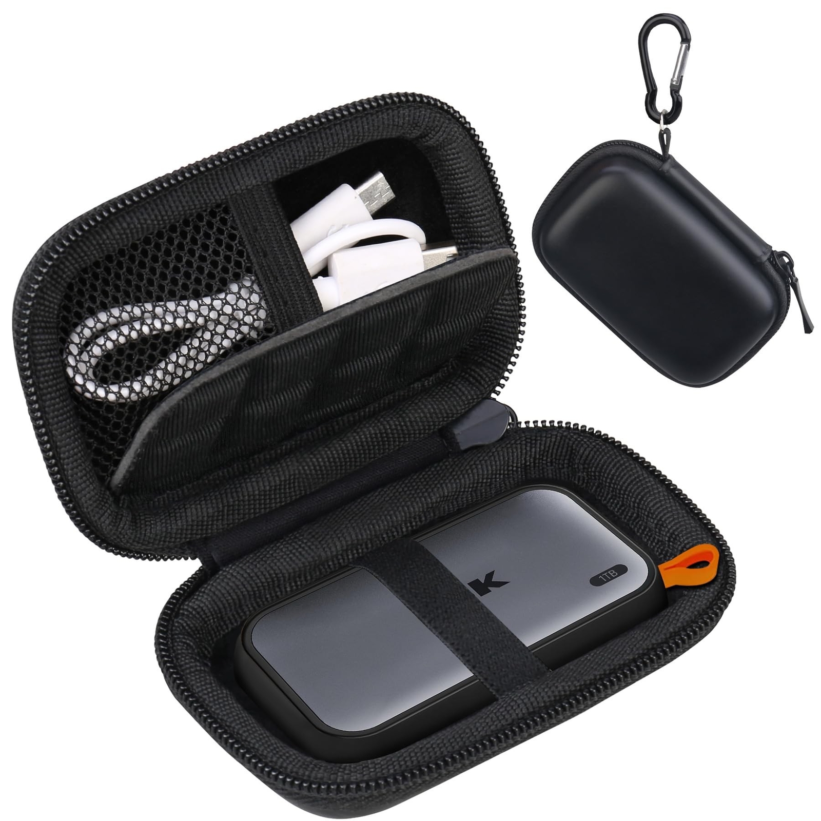 Lacdo Hard Carrying Case for SSK Portable SSD SD500 External Solid State Driv...