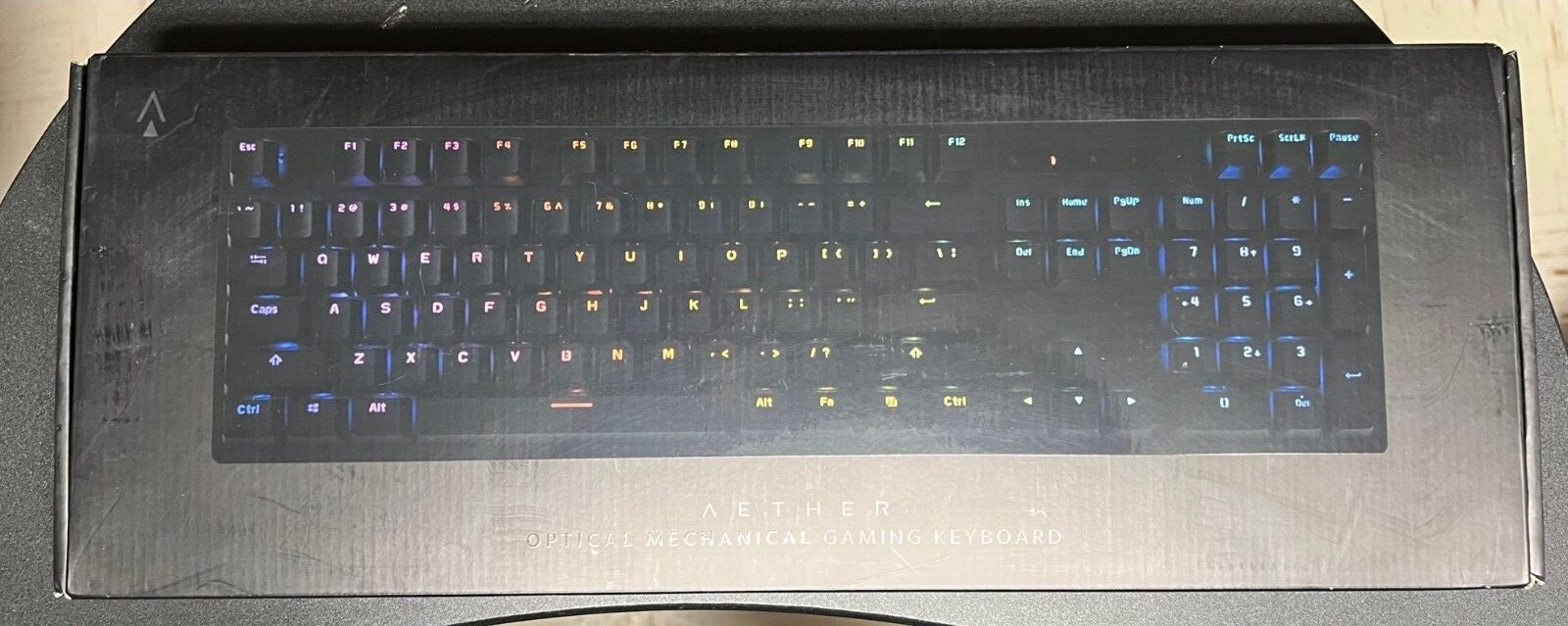 Dark Matter by Monoprice Aether Optical Mechanical Gaming Keyboard