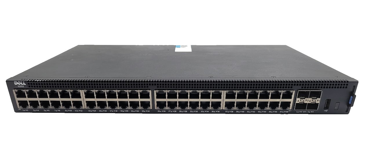 Dell E12W X1052 48 Port Gigabit Smart Managed Ethernet Switch 