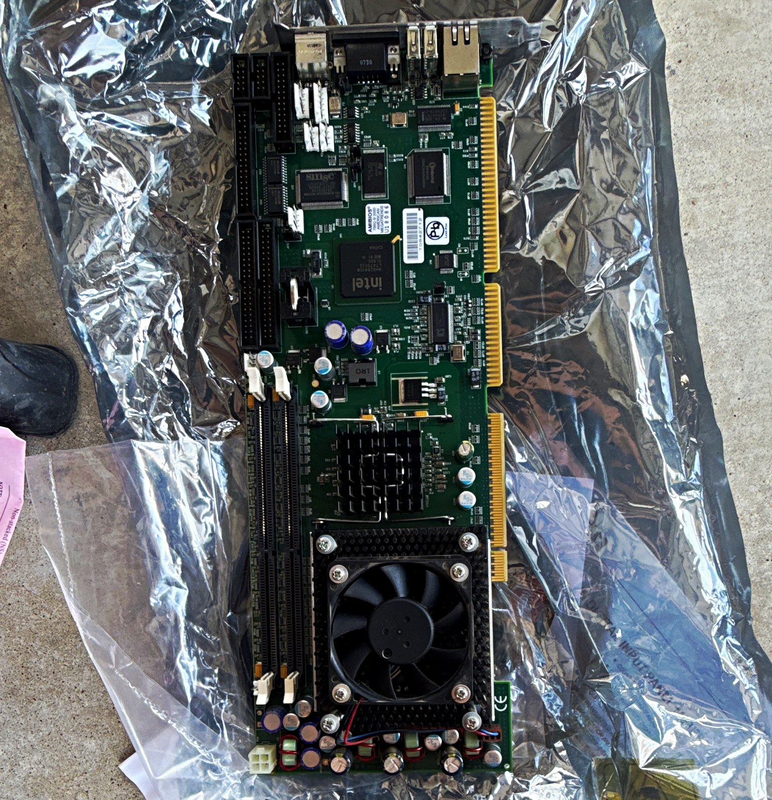 Industrial PCI SBC Intel Chipset RJ-45 Ethernet On-Board Audio
