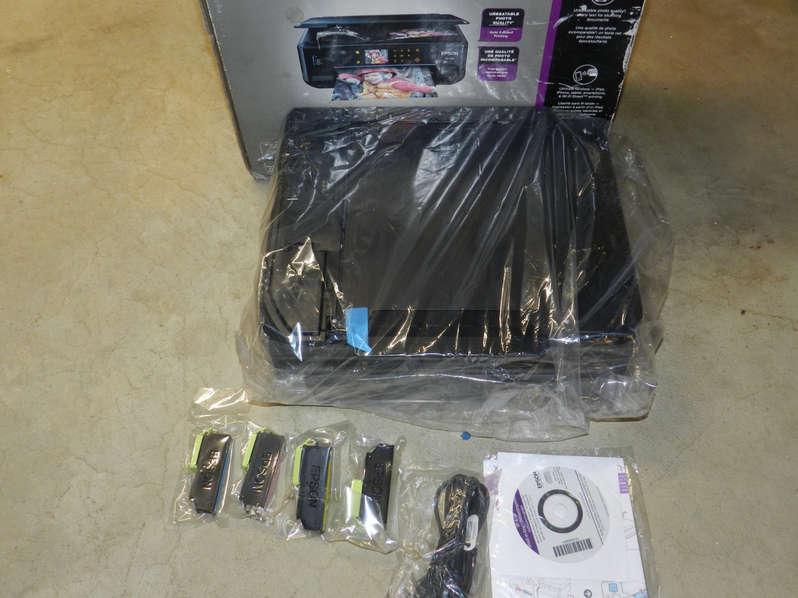 Epson Expression Premium XP610 Printer Wireless All-In-One NEW