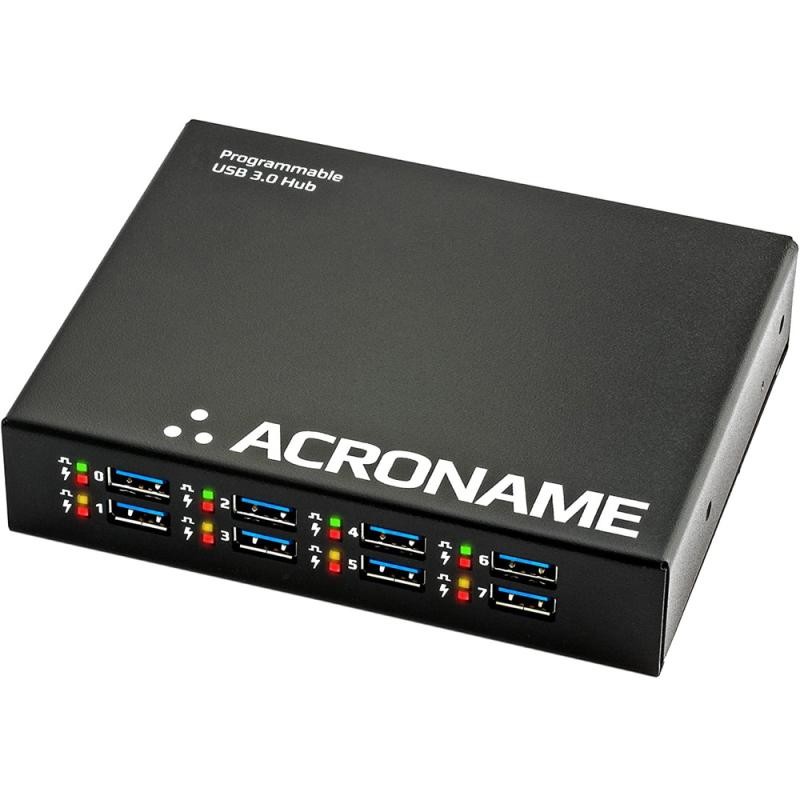 Acroname 8-Port 2-Hosts Programmable Industrial Managed USB Hub S79-USBHUB-3P